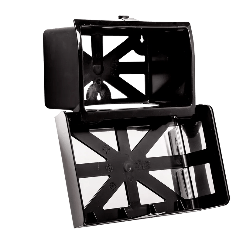 Dispenser p/ Papel Toalha Select - Preto - Nobre - Inox - Bin Embalagens