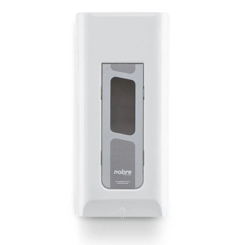 Dispenser p/ Sabonete Líquido/Álcool Gel - c/ Reservatório - Branco - Street Nobre - Bin Embalagens