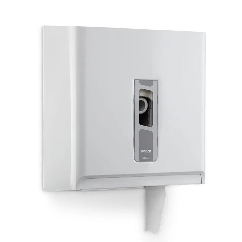 Dispenser Rolão – p/ Papel Higiênico – Branco – Street Nobre - Bin Embalagens