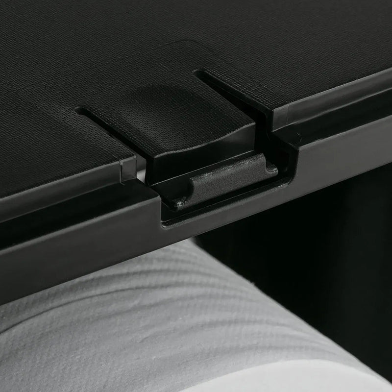 Dispenser Rolão – p/ Papel Higiênico – Preto – Street Nobre - Bin Embalagens