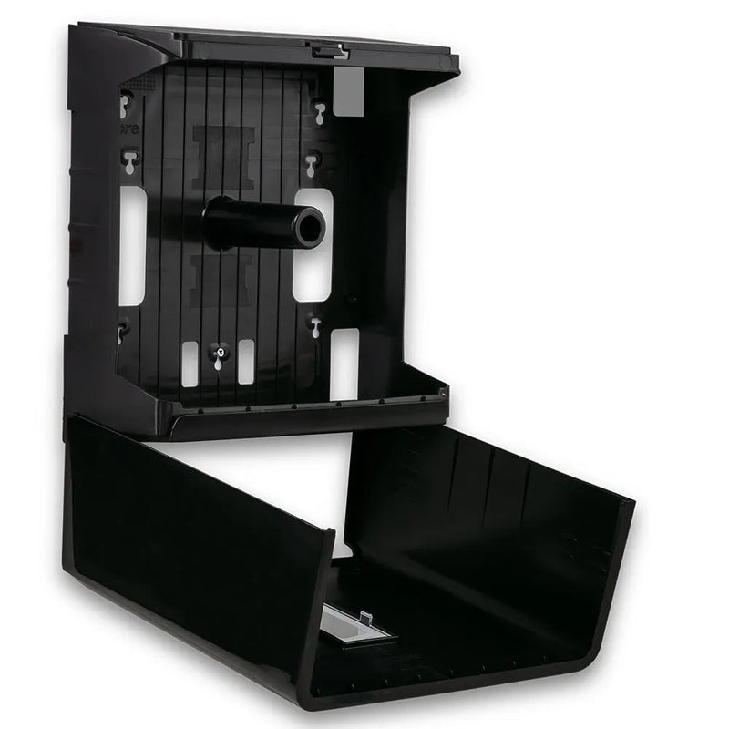 Dispenser Rolão – p/ Papel Higiênico – Preto – Street Nobre - Bin Embalagens