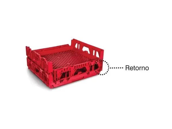 Grade de Pão Plástica– MS51V2 – Gruplast - Bin Embalagens