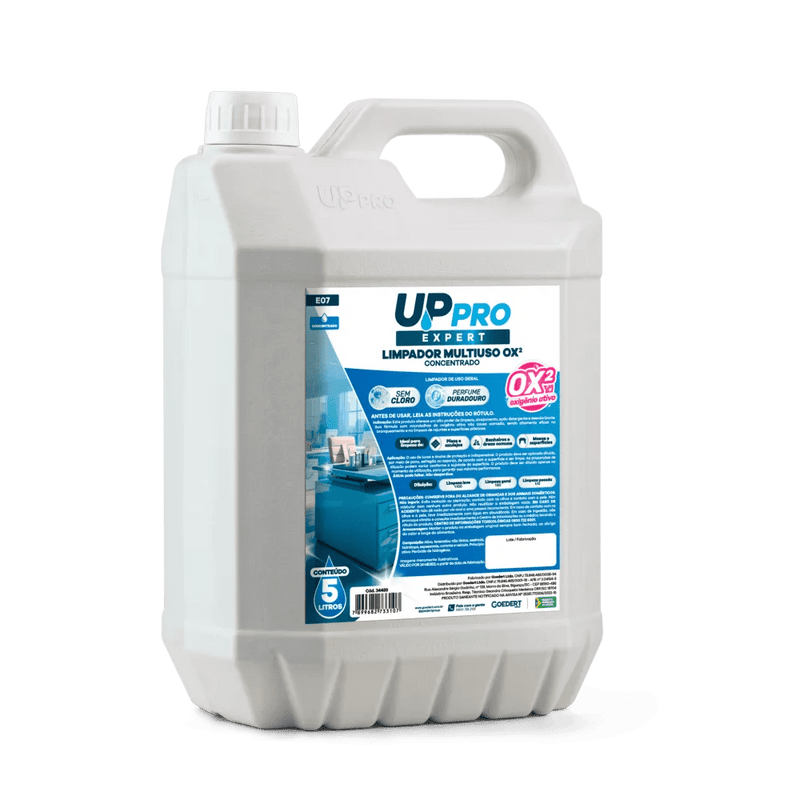 Limpador multiuso OX2 5l (concentrado 1:100) E07 – UPPRO - Bin Embalagens