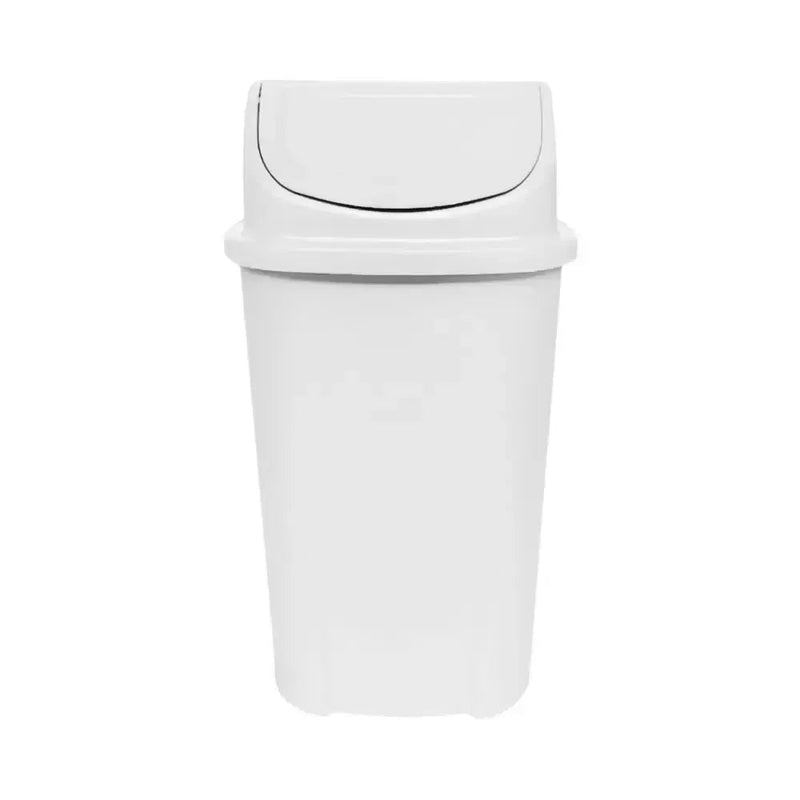 Lixeira Basculante Injetada 60L - Branca - Bin Embalagens