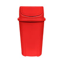 Lixeira Basculante Injetada 60L - Vermelha - Gruplast - Bin Embalagens