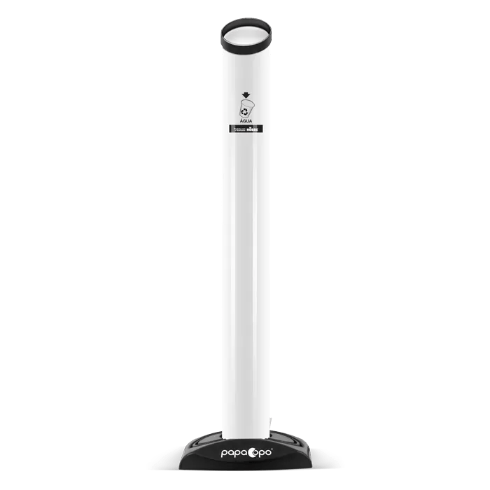 Lixeira Coletora p/ Copos p/ Água - Simples - PapaCopo - Nobre - Bin Embalagens