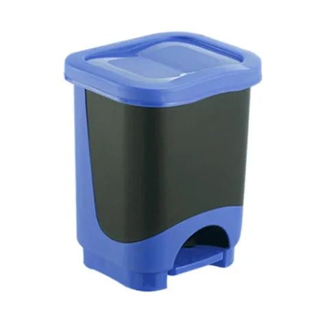 Lixeira De Plástico 24L C/ Pedal + Base + Corpo - Bin Embalagens