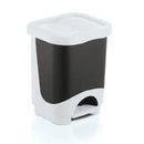 Lixeira De Plástico 24L C/ Pedal + Base + Corpo - Bin Embalagens