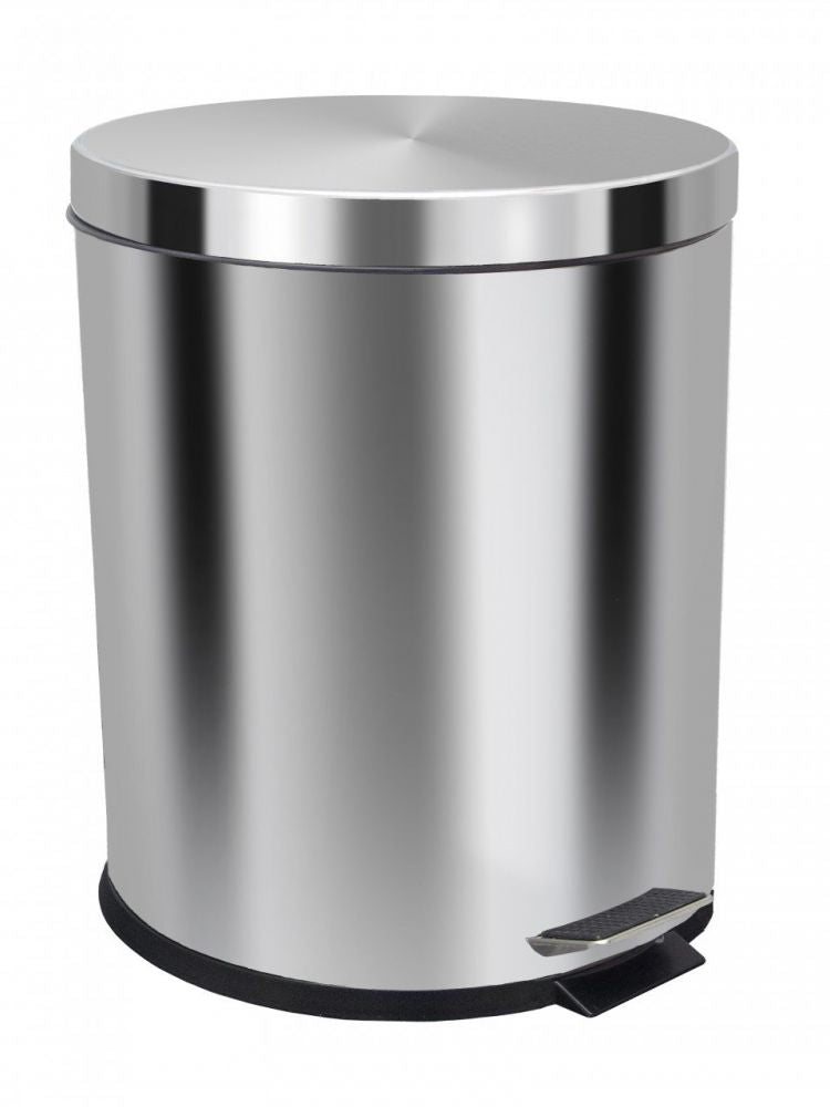 Lixeira em Aço Inox Com Pedal 30 Litros JSN - Bin Embalagens