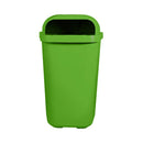 Lixeira Individual Coleta Seletiva Com Suporte Gruplast Verde 50L - Bin Embalagens