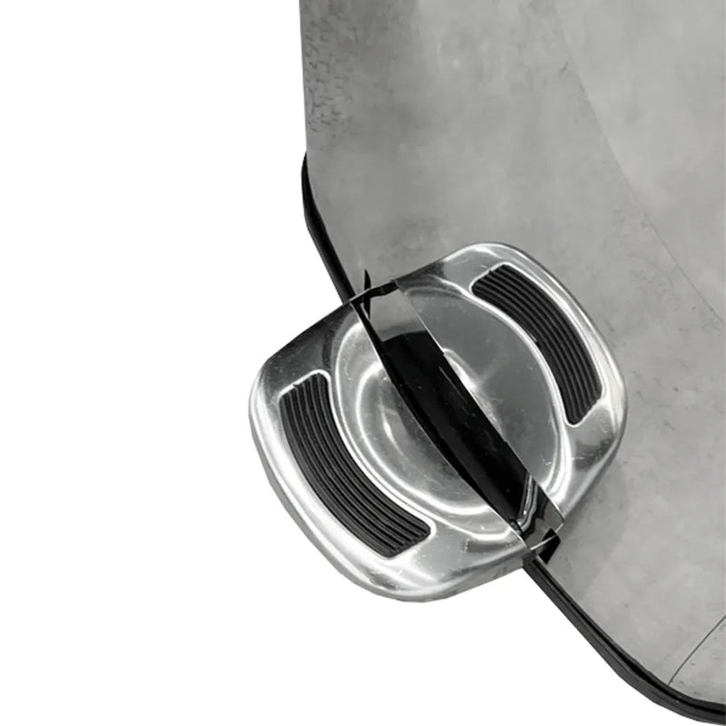 Lixeira INOX Com Pedal Quadrada 12 Litros - Bin Embalagens