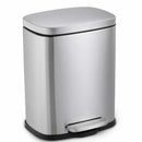 Lixeira INOX Com Pedal Retangular 20 Litros - Bin Embalagens