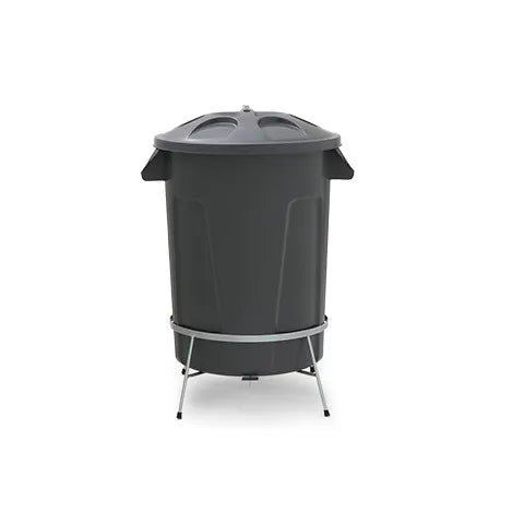 Lixeira Plástica Com Pedal em Aço 100 L Gruplast Diversas Cores Disponíveis - Bin Embalagens