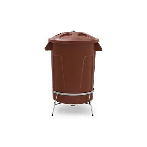 Lixeira Plástica Com Pedal em Aço 100 L Gruplast Diversas Cores Disponíveis - Bin Embalagens