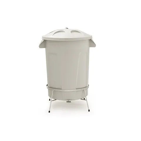 Lixeira Plástica Com Pedal em Aço 60 Litros Gruplast Diversas Cores Disponíveis - Bin Embalagens