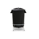 Lixeira Plástica Com Pedal em Aço 60 Litros Gruplast Diversas Cores Disponíveis - Bin Embalagens