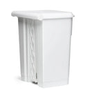 Lixeira Plástica Nobre 50 Litros Com Pedal Branca - Bin Embalagens