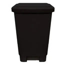 Lixeira Plástica Retangular 15 Litros Retangular Preta - Bin Embalagens