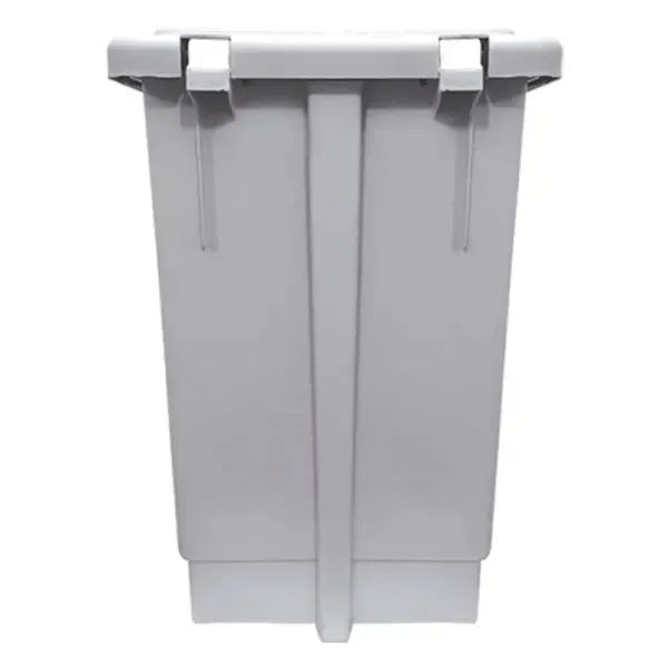 Lixeira Plástica Retangular 25 Litros Com Pedal Preta - Bin Embalagens