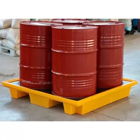 Pallet de Conteção, IBC 150 Litros, 4 Tambores - Bin Embalagens
