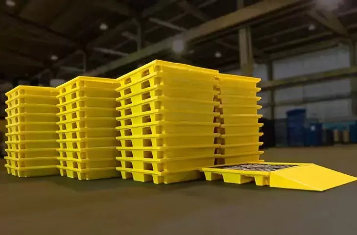 Palllet de Contenção Para 2 Tambores, 255 Litros - Bin Embalagens