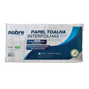 Papel Toalha Interfolha Fit - 20x20cm - c/1000fls. - Nobre - Bin Embalagens