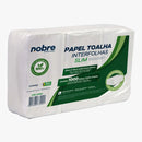 Papel Toalha Interfolhas Slim - 20x23cm - c/1000fls - Nobre - Bin Embalagens