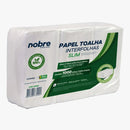 Papel Toalha Interfolhas Slim - 20x23cm - c/1000fls - Nobre - Bin Embalagens