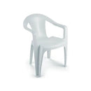 Poltrona de Plástico Baixa Peróla - Preta - Bin Embalagens